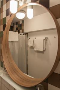 Koupelna v ubytování Complex Hotelier COTA O MIE