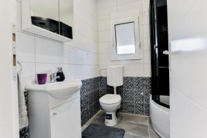 Kúpeľňa v ubytovaní Villa Scandalli