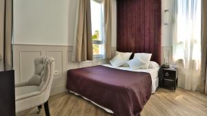 Posteľ alebo postele v izbe v ubytovaní Hotel MiM Ibiza & Spa - Adults Only
