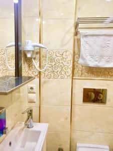 Koupelna v ubytování ARINÇ HOTEL