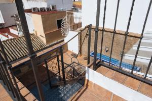 Hommyhome Casa Assle tesisinde bir balkon veya teras