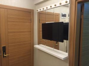 TV a/nebo společenská místnost v ubytování ARINÇ HOTEL