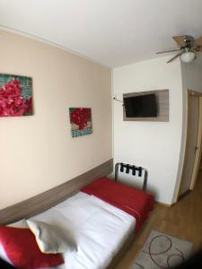 Letto o letti in una camera di Gasthof zur Saline