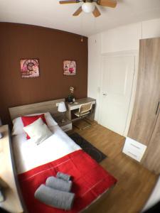 Letto o letti in una camera di Gasthof zur Saline