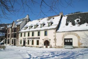 Hôtel des Chazes om vinteren