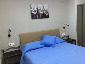 Ein Bett oder Betten in einem Zimmer der Unterkunft Apartamentos Maladeta