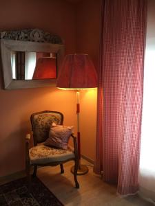 Uma área de estar em B&B Friedau