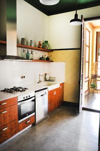 Kjøkken eller kjøkkenkrok på Ca l'Esparrech