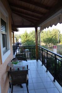 A balcony or terrace at Villa Nefeli
