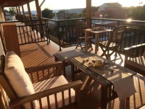 A balcony or terrace at Villa Nefeli