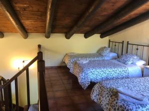 Кровать или кровати в номере Finca El Vergel Rural