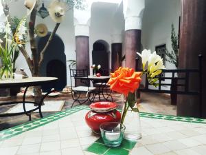 Restaurace v ubytování Riad Essaada