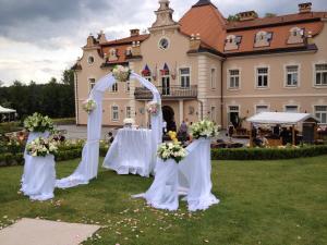 Zahrada ubytování Hotel Zámek Berchtold