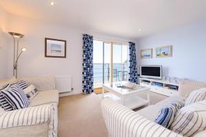 A seating area at The Sands 