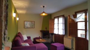 Posezení v ubytování Apartamentos El Valledor