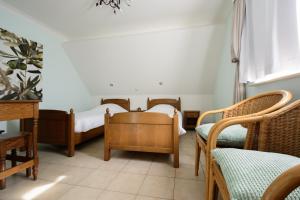 Istumisnurk majutusasutuses Hotel Het Buskruid