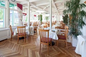 Restauracja lub miejsce do jedzenia w obiekcie Seevilla Altaussee