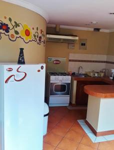 Kuchyň nebo kuchyňský kout v ubytování Posada Todos Santos