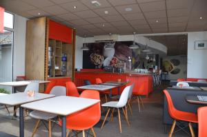 Restaurace v ubytování ibis Issoire