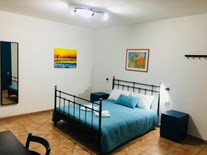 Postel nebo postele na pokoji v ubytování B&B Tramonti d'aMare