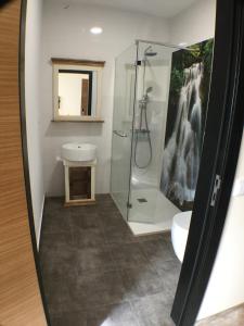 Koupelna v ubytování Guesthouse-TheView