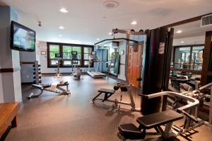Fitness centrum a/nebo fitness zařízení v ubytování Legends