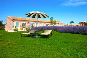 Hotel Casale Milocca外面的花园