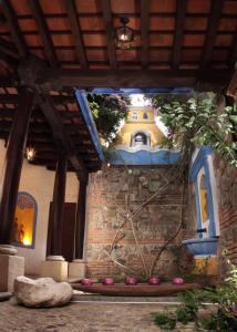 Et opholdsområde på Antigua Guatemala Villas