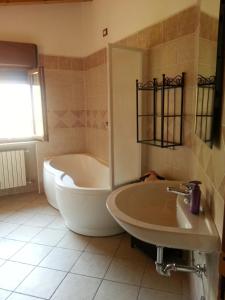 A bathroom at holiday on the island