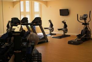Fitness centrum a/nebo fitness zařízení v ubytování The Bruce Hotel