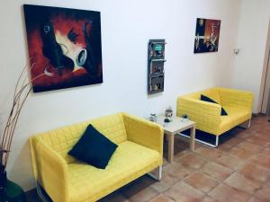 Posezení v ubytování B&B Tramonti d'aMare