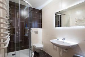 Willa Alpejska tesisinde bir banyo