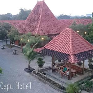 A bird's-eye view of Grand Cepu Hotel