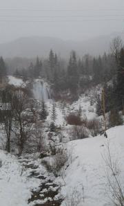 Deea Cascada v zimě