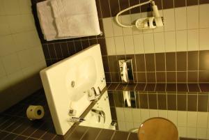 Koupelna v ubytování Idea Hotel Plus Savona