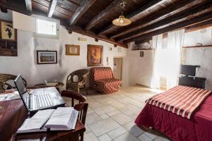 Posezení v ubytování B&B Borgo San Martino