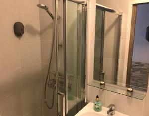 Apartments Monaco tesisinde bir banyo