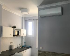 Nhà bếp/bếp nhỏ tại Apartments Monaco