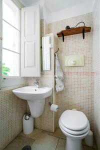 Koupelna v ubytování B&B Borgo San Martino