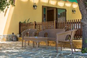 A patio or other outdoor area at Il Poggio del Mare