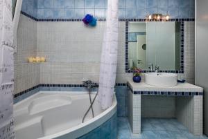 Kúpeľňa v ubytovaní Villa Doro Thassos + 25 fotografií