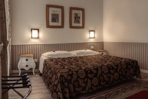 Postel nebo postele na pokoji v ubytování Albergo Al Viale