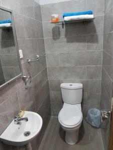 Koupelna v ubytování Sharp Guesthouse