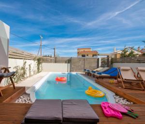 Balkón alebo terasa v ubytovaní Villa Oliva Rodos