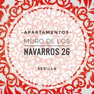 une plaque de papier portant une étiquette dans l'établissement Muro de los Navarros 26-Apartamentos, à Séville