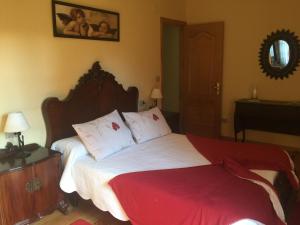 Postel nebo postele na pokoji v ubytování Finca Galea