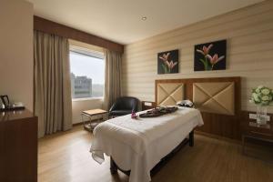 Lázně a/nebo wellness v ubytování Ramada Ahmedabad