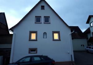 Budova, kde se apartmán nachází