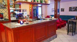 Lounge nebo bar v ubytování hotel Vajont