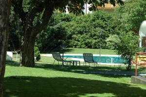 Vrt pred nastanitvijo Hotel ANDER